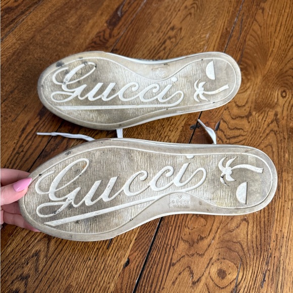 Gucci GG Supreme Canvas Low ‘Beige Gray’ Sneakers - Picture 8 of 9
